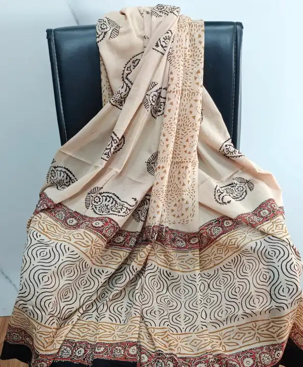Cotton dupatta  uploaded by Agrsen fab India  on 5/17/2023
