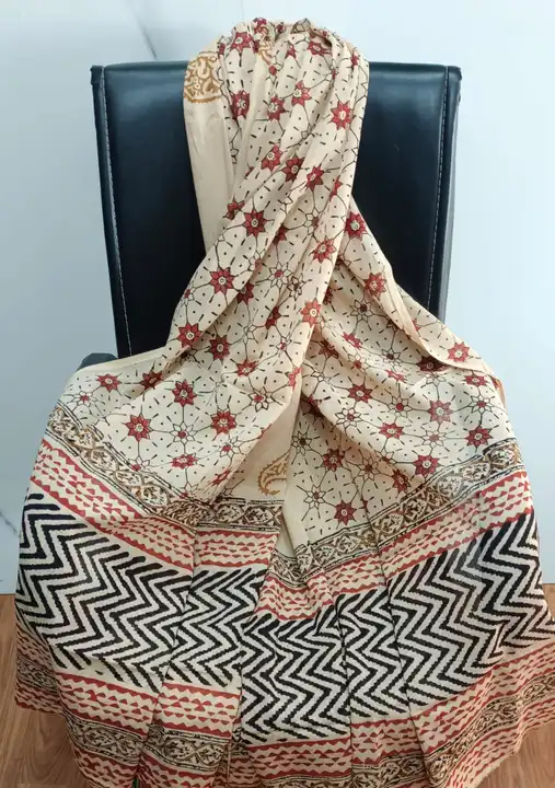 Cotton dupatta  uploaded by Agrsen fab India  on 5/17/2023