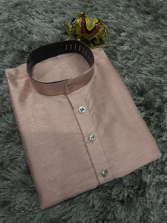 Post image Hey! Checkout my new product called
* SHAHINS' COLLECTION
PRESENTS...


 *NEW MENS KURTA* 
 
🔸 Fabric Details 🔸
▪Kurta Fabric :-Plain .