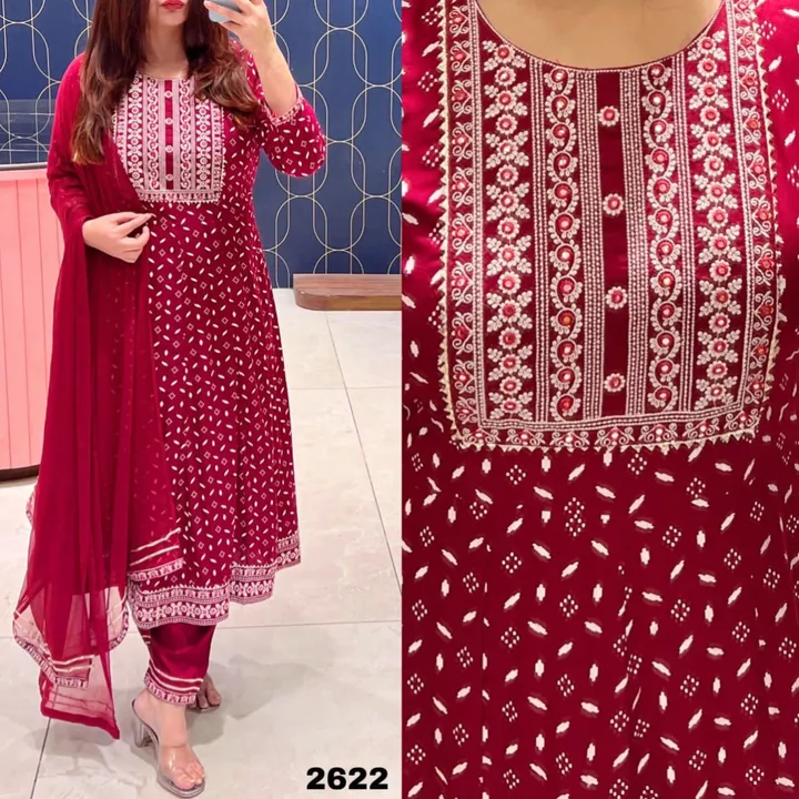 Rutba khan 2622 uploaded by Shree lady fashion - SLF on 5/17/2023