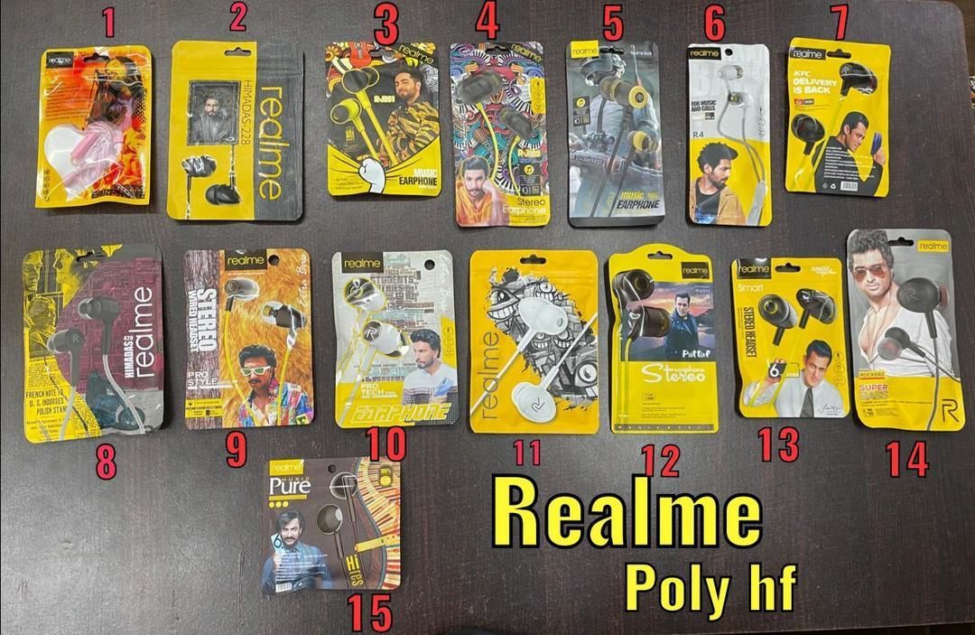 Realme Earphones  uploaded by Mobile Accessories wholesale  on 3/10/2021