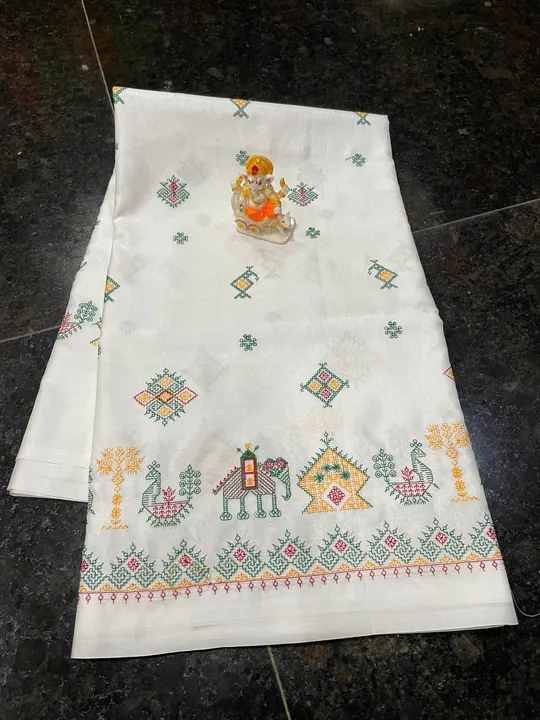Malai silk sarees uploaded by business on 5/17/2023