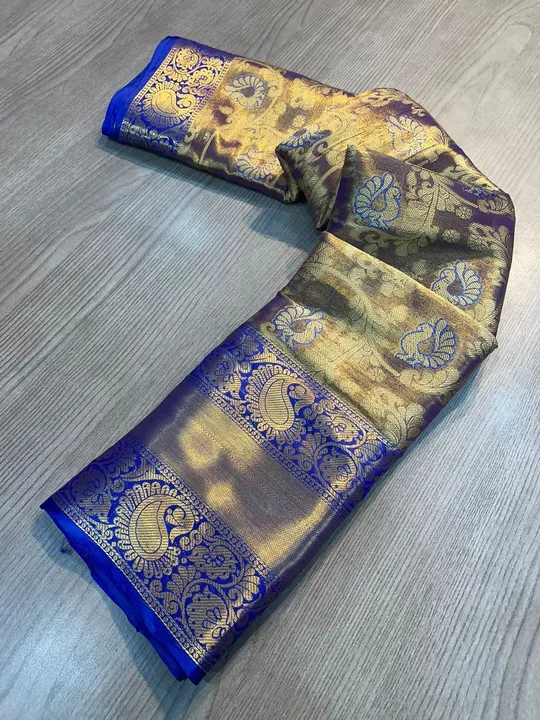 *New Premium And High Quality Kanjiveram Soft and Smooth Silk Saree That is Super Stylish and Pretty uploaded by Miss Lifestyle on 5/17/2023