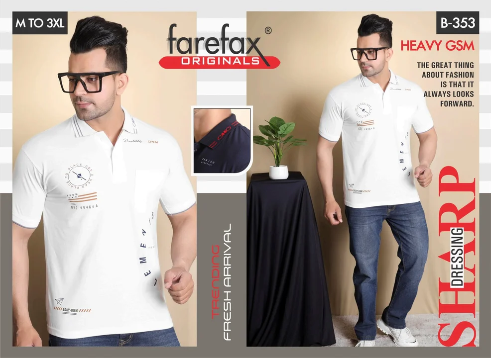 Men Fancy T-shirt uploaded by Nautan Hosiery and Textiles on 5/17/2023