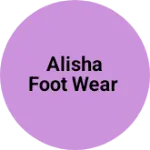 Business logo of Alisha foot wear