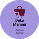 Business logo of Deko mammi gujrat kifashion