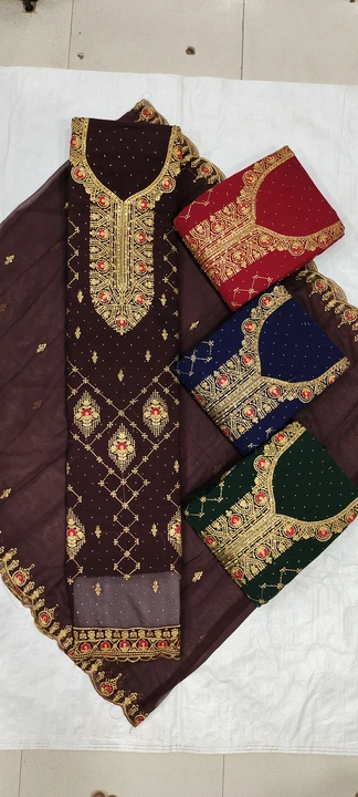 Cotton ladies suits  uploaded by Sai Naksh textile on 5/17/2023