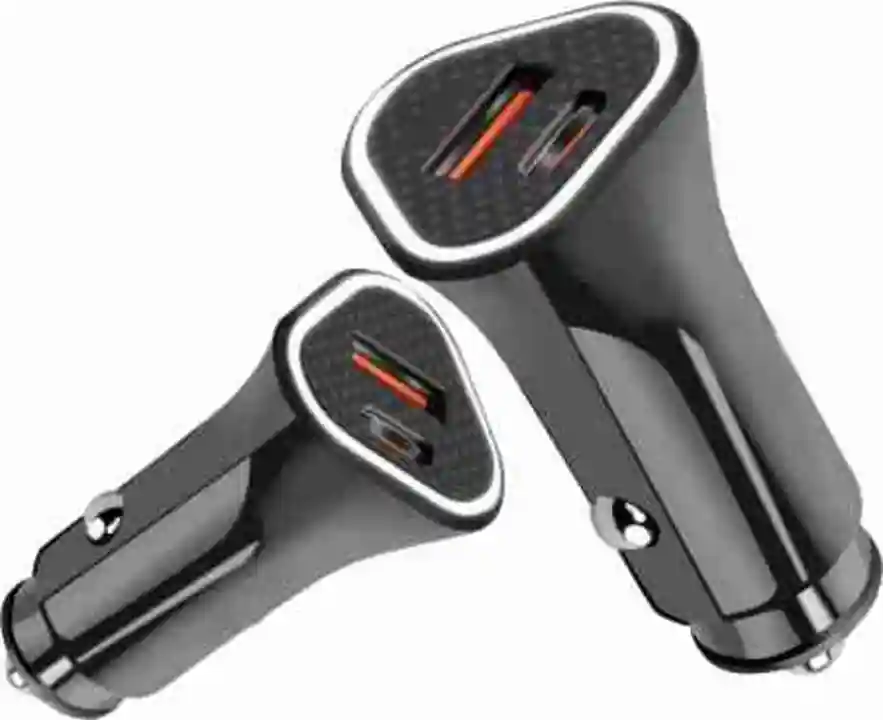 Qc usb + type c  fast car charger  uploaded by Pedes on 5/28/2024