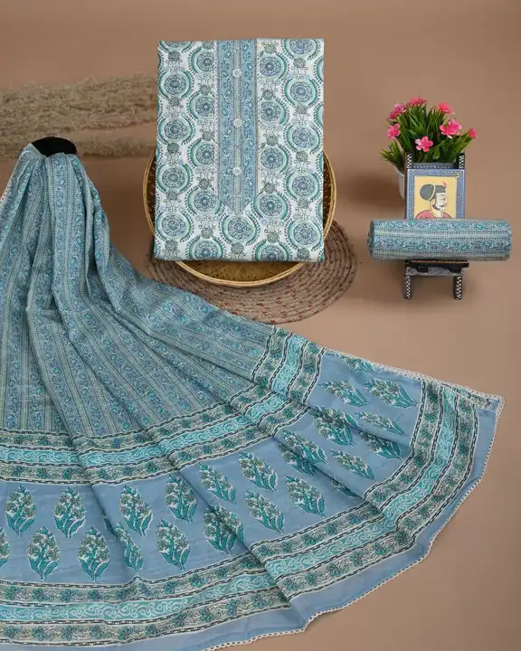 Angrakha zari Patti suits uploaded by Morvi handicrafts on 5/17/2023