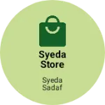 Business logo of Syeda store