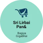 Business logo of Sri lirbai pan& colddrink