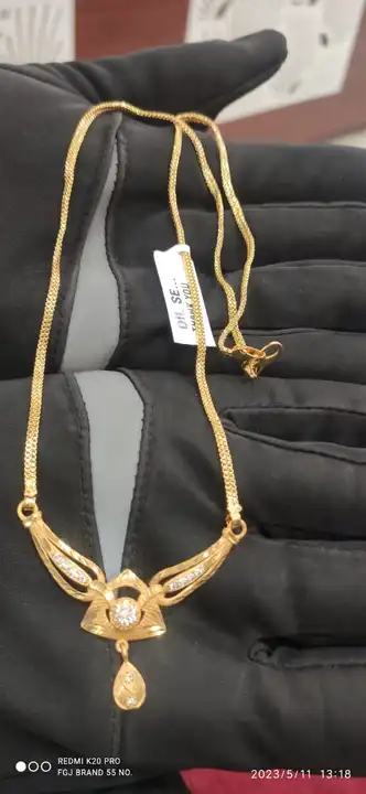 One gram gold plated chain pandet  uploaded by business on 5/17/2023
