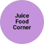 Business logo of juice food corner