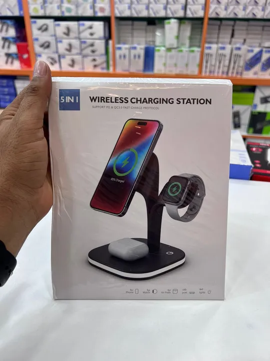Wireless charger  uploaded by Shree Mangaldeep Hitech on 5/30/2024