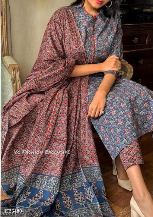 Kurti pant dupatta  uploaded by RS Collection on 5/17/2023