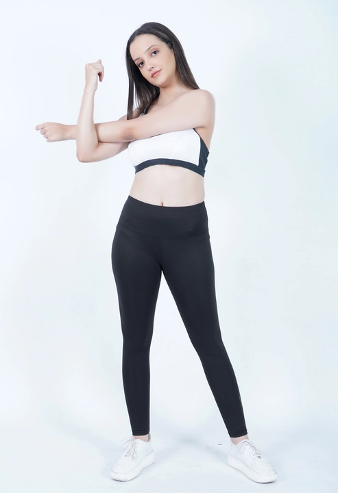 Black Plain Yoga pants (Gym Tight)  uploaded by Prince Enterprises on 5/17/2023