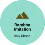Business logo of Rambha imitation jewellery house