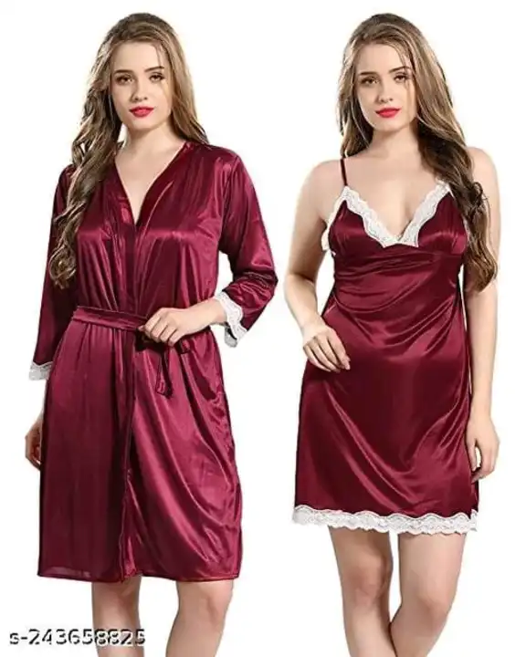 Women's Fancy Night Suit,Night dress,babydoll set,Lingerie set,sexy nightwear,Wedding Nights,Nightis uploaded by RK Fashion  on 5/17/2023