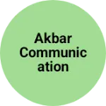 Business logo of Akbar communication