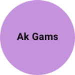 Business logo of Ak gams