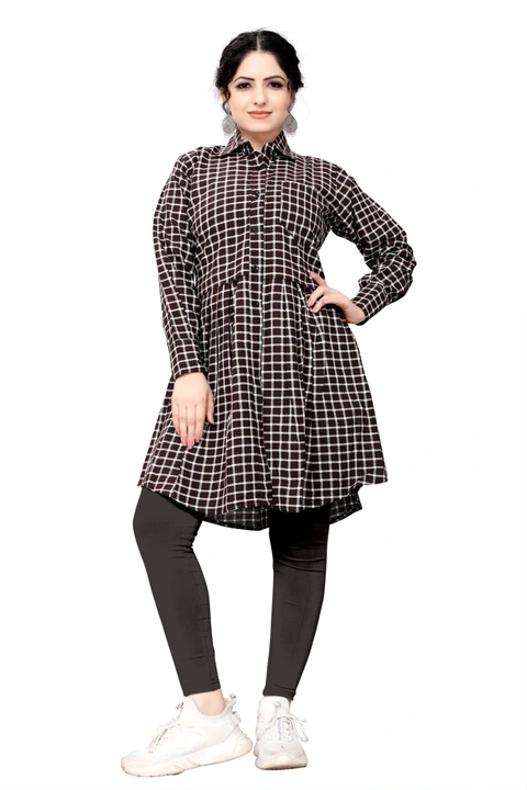 Trendsetter threads classic shirt style black & maroon handloom checks –  Prasam Crafts
