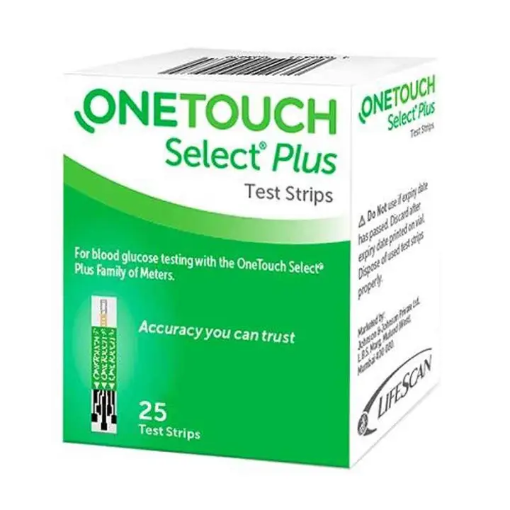 OneTouch Select Plus Simple 25 Strips  uploaded by Jayram Enterprise on 5/17/2023