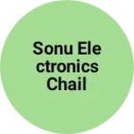 Business logo of Sonu electronics chail