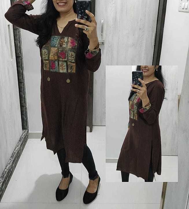Post image Hey! Checkout my new collection called Selfie Kurti - Premium Rayon 14kg.