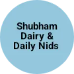 Business logo of Shubham dairy & daily nids