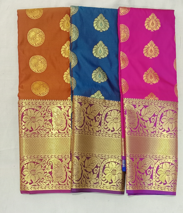 💕💕 😍😍 Manasa pattu silk sarees available 😍😍💕 contact or whatsapp 💖💖 uploaded by Manasa pattu silk sarees on 5/18/2023