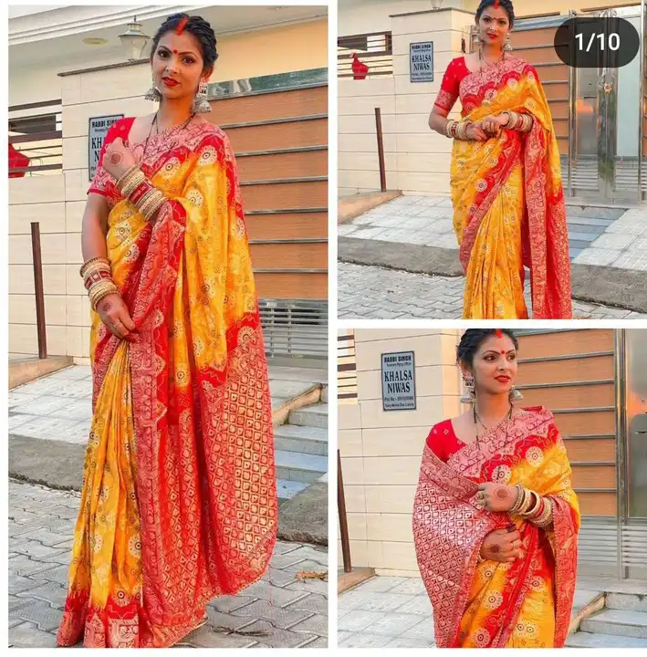 Pure Dola Silk have jari uploaded by Deepika Designer Saree on 5/18/2023