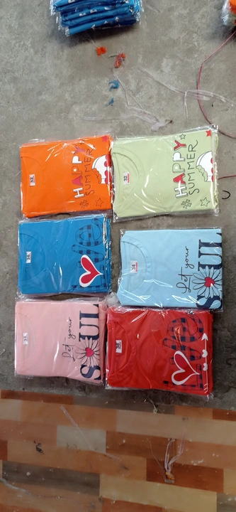 Kids top uploaded by Abhay manufacturing garment on 5/18/2023