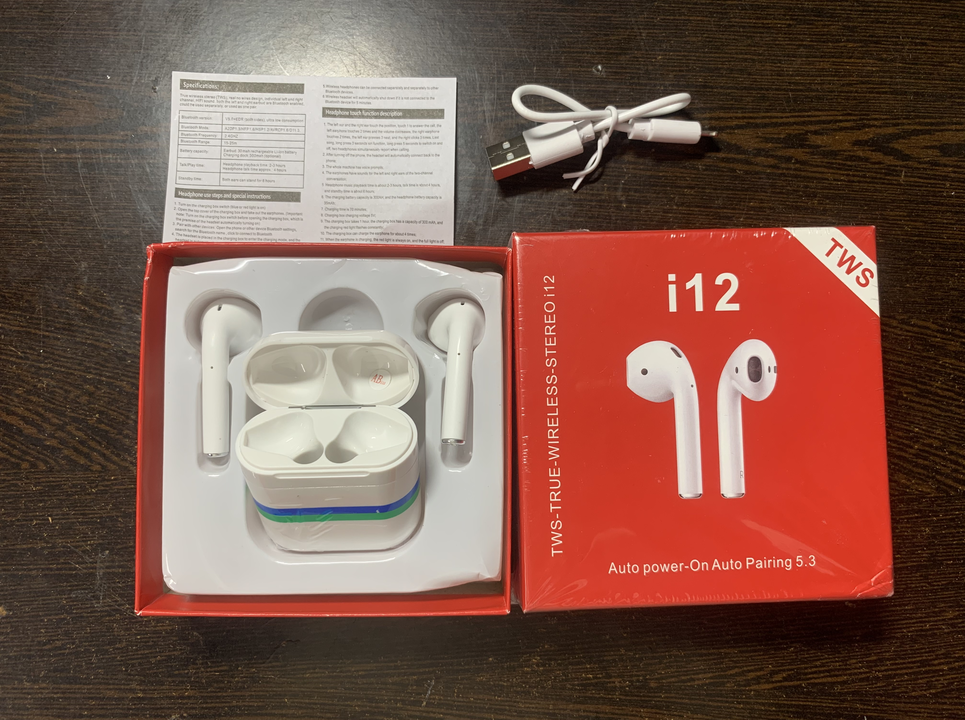 i12 airpods  uploaded by Vaarahi Gadgets on 5/18/2023