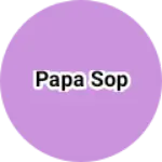 Business logo of Papa sop