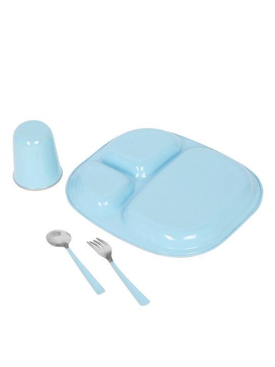 Stainless steel dinner set for kids  uploaded by Tipy tipy tap on 5/18/2023