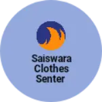 Business logo of Saiswara clothes senter