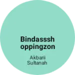 Business logo of bindassshoppingzone