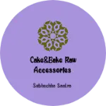 Business logo of Cake&bake raw accessories