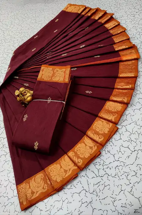 . Cotton saree uploaded by Kirthi Fashion on 5/18/2023