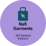 Business logo of Nafi garments