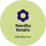 Business logo of Nandhu retails
