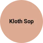 Business logo of Kloth sop