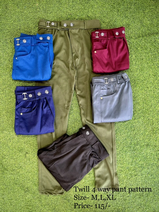 Twill 4 way Pant PatTwill 4 way Pant Pattern Lower uploaded by business on 5/18/2023
