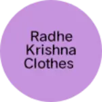 Business logo of Radhe Krishna clothes