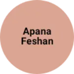 Business logo of APANA feshan