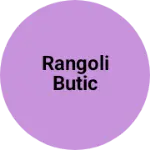 Business logo of Rangoli butic