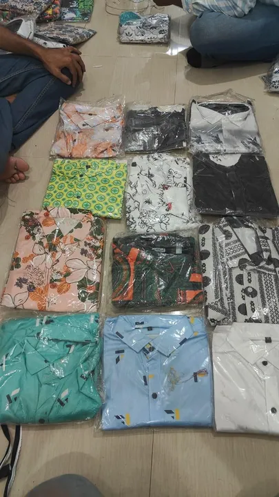 Half sleeve shirts. Cotton lycra uploaded by Shree shyam on 5/18/2023