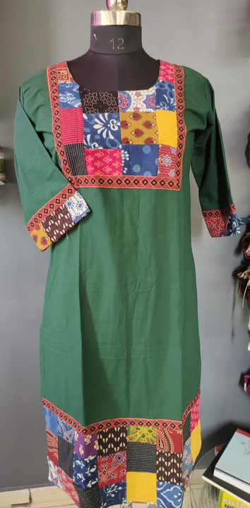 Patchwork Kurti uploaded by Annie's Collection on 5/19/2024