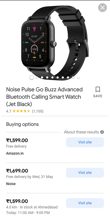 Noise Plus Go Buzz uploaded by Shree Khidiyar Enterprise on 5/18/2023