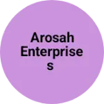 Business logo of Arosah enterprises